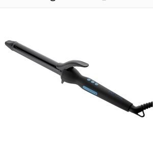 Bio Ionic Black Curling Iron 1 in OR 1.25 inch long barrel salon quality
